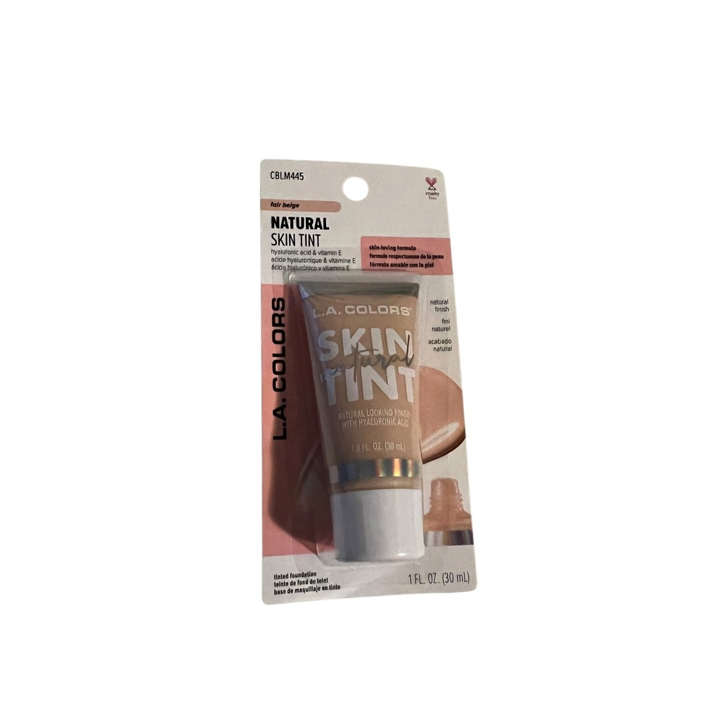 L.A. Colors Natural Skin Tint Fair Beige Moisturizing Tinted Foundation CBLM445